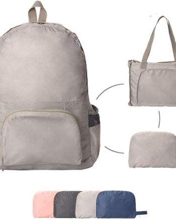 FOLDABLE LIGHTWEIGHT DURABLE TRAVEL BACKPACK | PACKABLE BACKPACK | DAYPACK (Beige)
