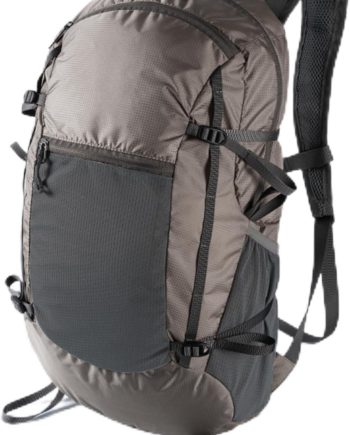 35L Ultralight Lightweight Packable Foldable Travel Camping Hiking Outdoor Sports Backpack Daypack (Khaki Gray)