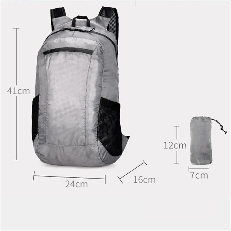 Business Backpack Portable Travel Outdoor Hiking Cycling Backpacks Ultralight Foldable Mountaineering Bag(Green)