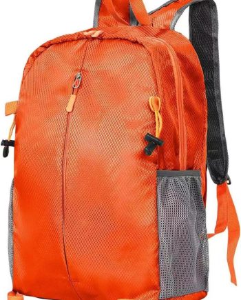 15L Lightweight Packable Backpack, Foldable Hiking Bag, Travel Backpack for Women Man, Waterproof Outdoor Camping Day Pack, Orange