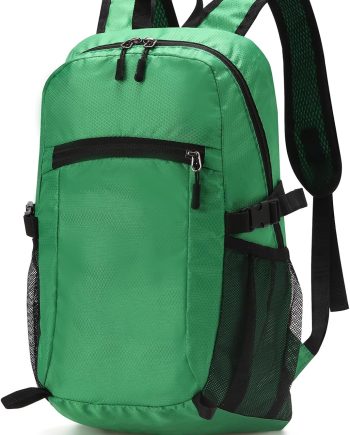 Lightweight Hiking Backpack,Waterproof Small Hiking Daypack,Foldable Backpack for Travel,Ultralight Camping Green
