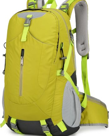 Hiking Backpack for Men and Women, Travel, Sport Outdoor, Lightweight Back Pack, Camping, Bag, waterproof, 40L.(Green)