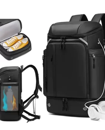 Men Outdoors Mountaineering Laptop Multifunctional Business Travel Waterproof Fashion Shoe Bag